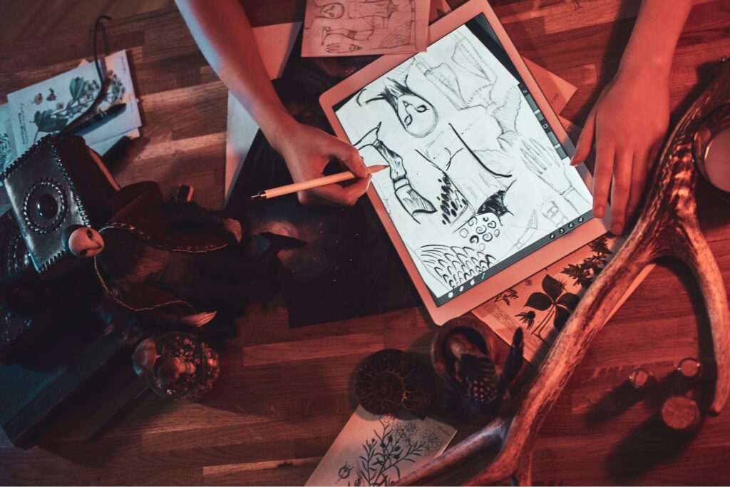 Unleash Your Creativity: 20 Captivating Sketches Digital Art Ideas