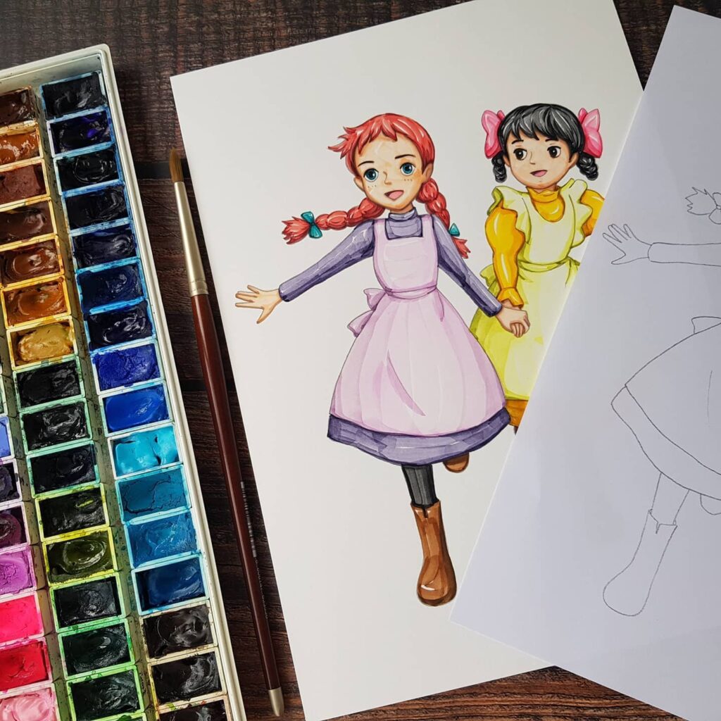 Whimsical Anime Characters