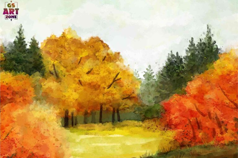 nature watercolor art ideas