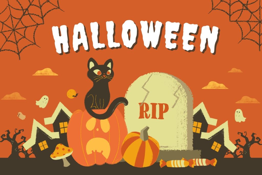 Adorably Cute Halloween Digital Art Ideas You’ll Love