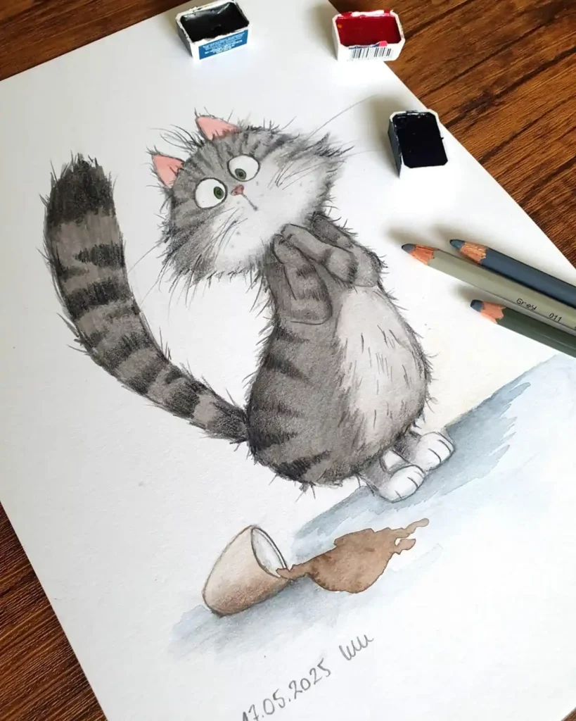 Cat Drawings