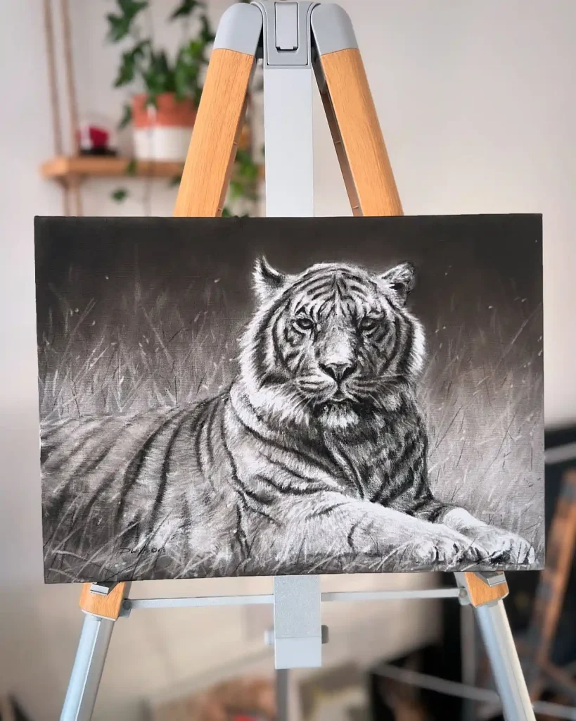 Tiger Drawing