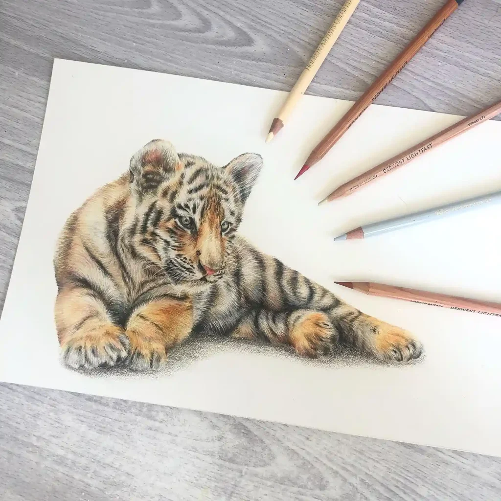 Tiger Drawing