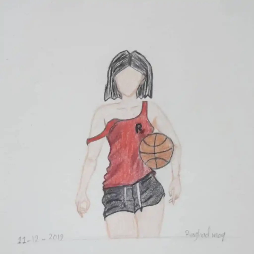 Basketball Drawing