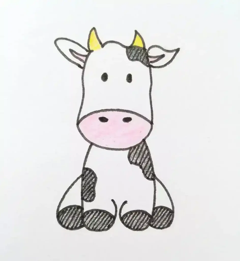 Cow Drawing