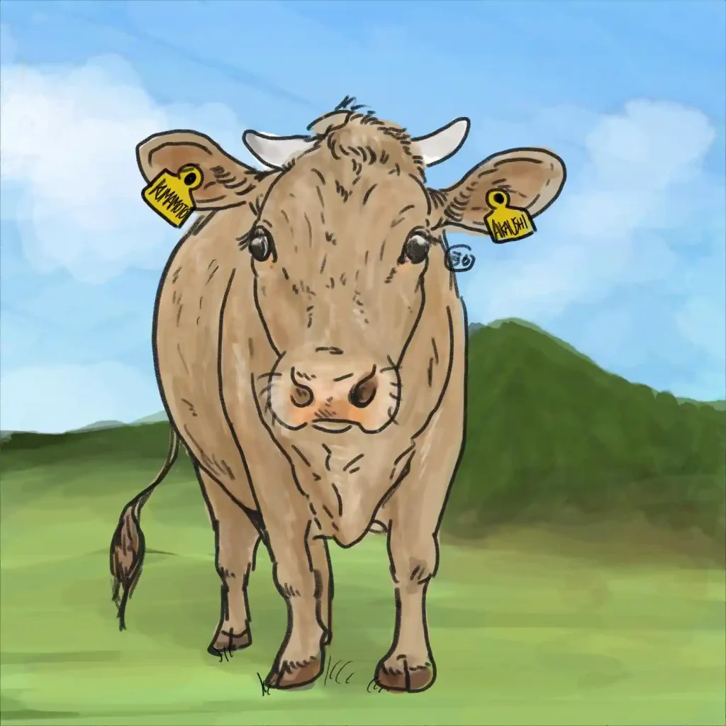Cow Drawing