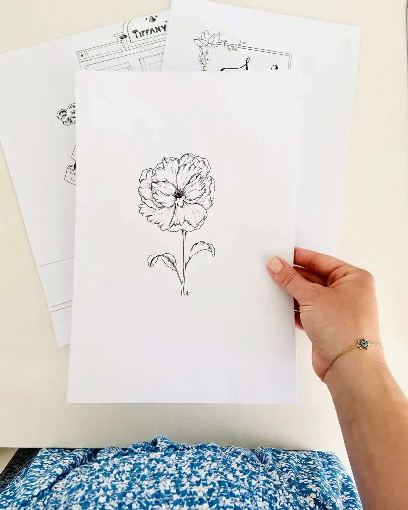 Flower Drawing Ideas