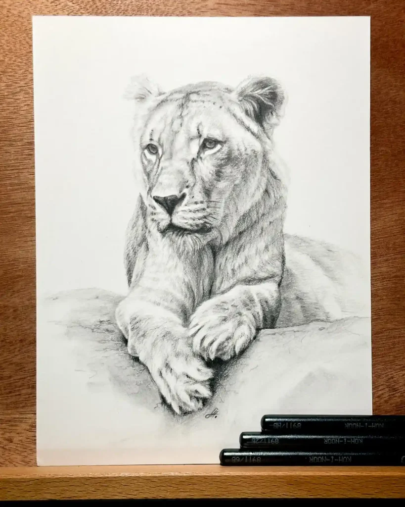 Lion Drawing