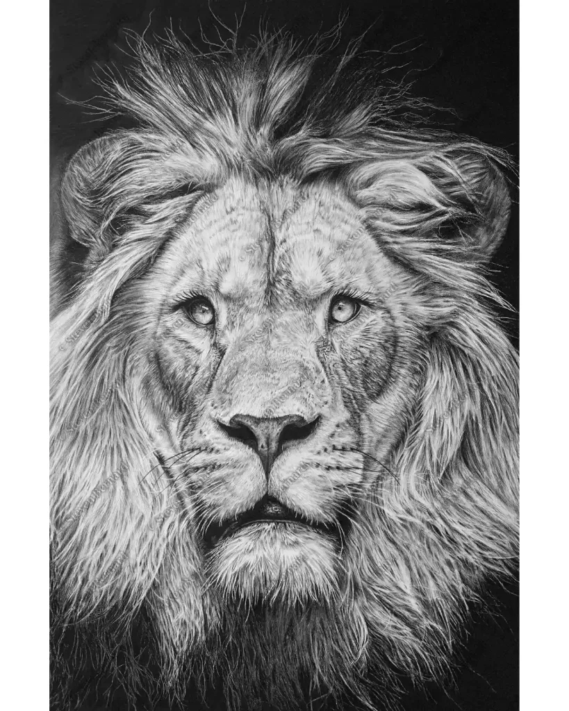 Lion Drawing