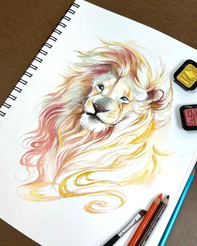 Lion Drawing