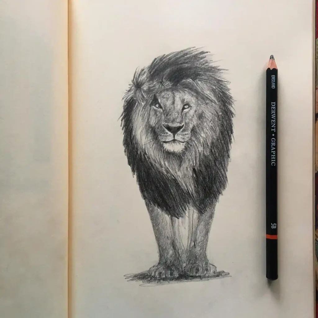 Lion Drawing