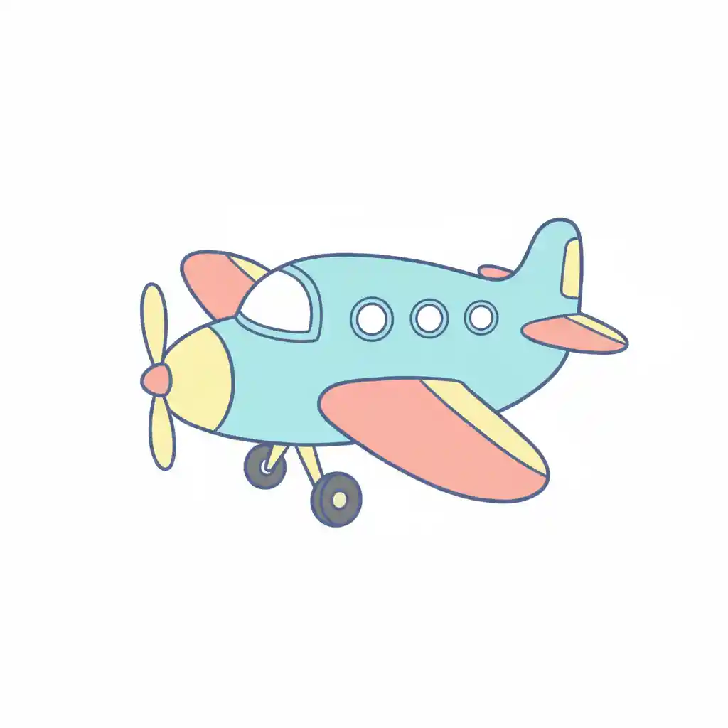 airplane drawing