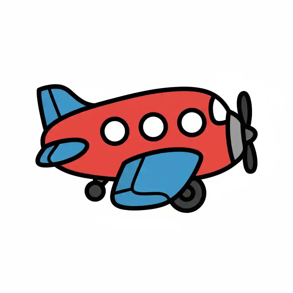 airplane drawing