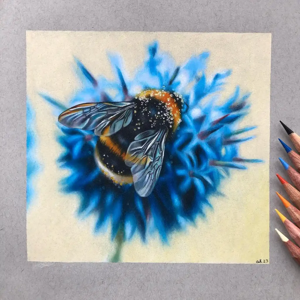 Bee Drawing