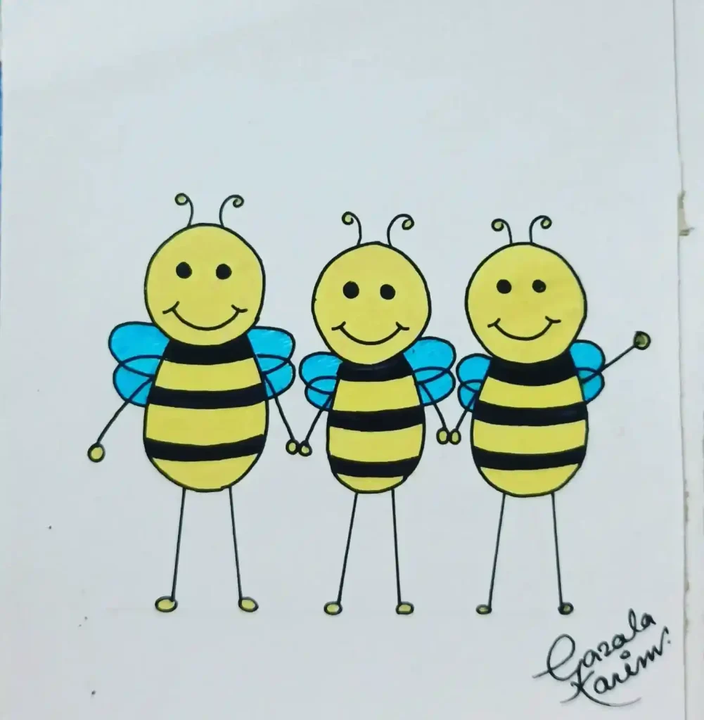 Bee Drawing