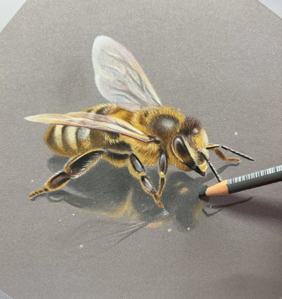 Bee Drawing