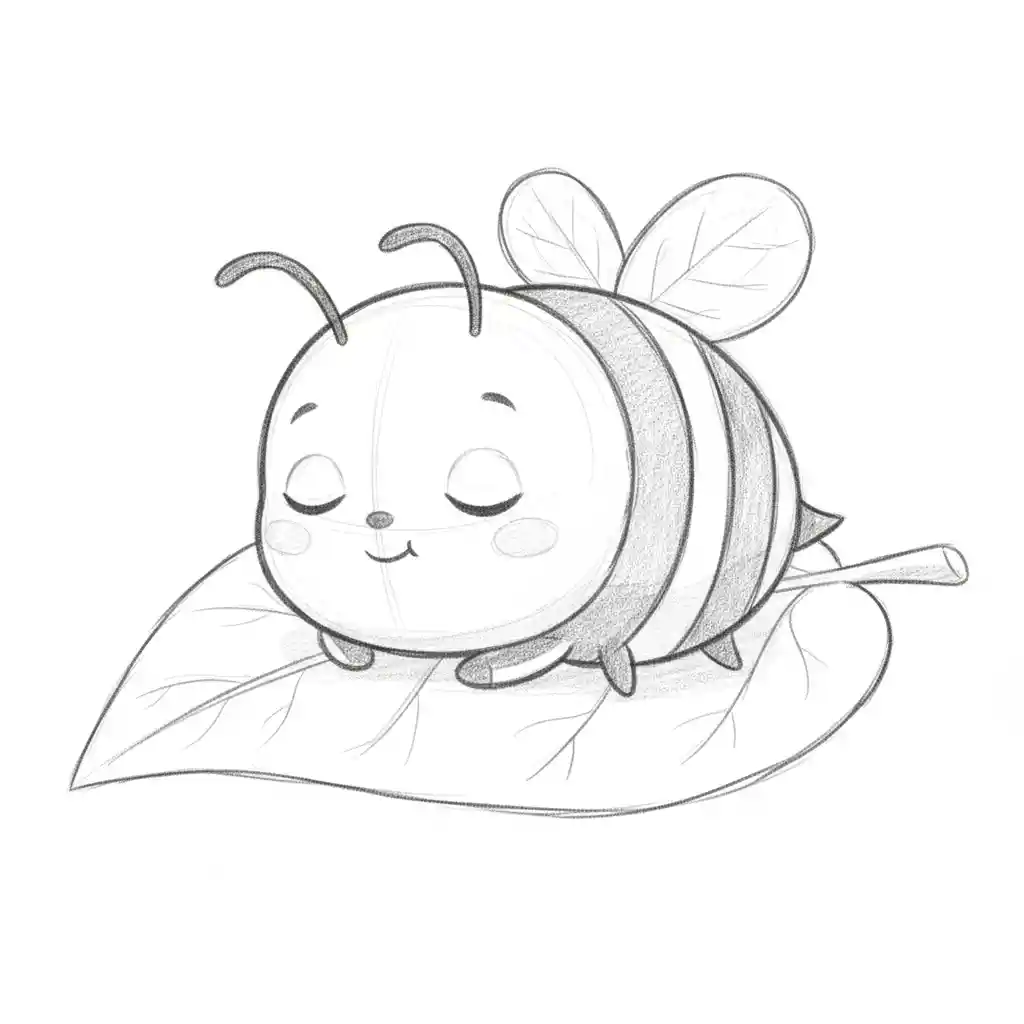Bee Drawing