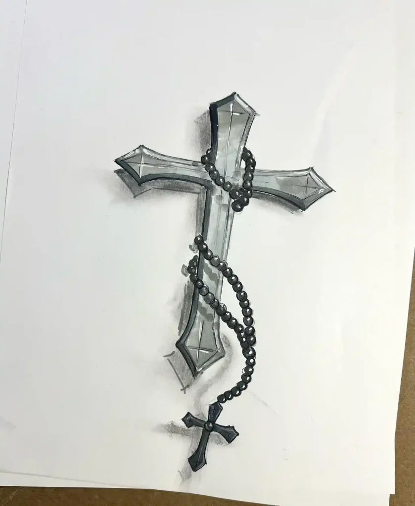 Cross Drawing