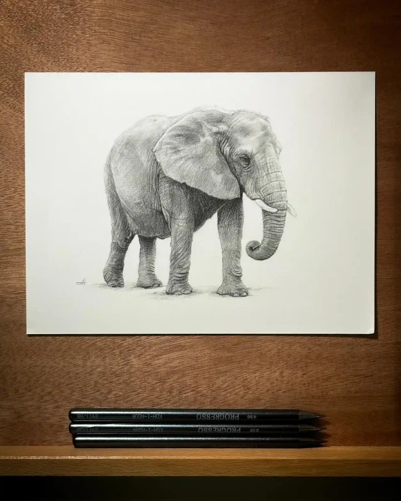 Elephant Drawing