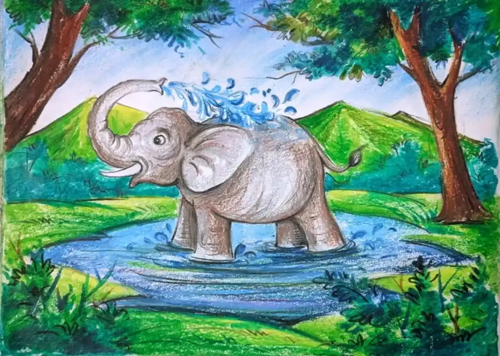 Elephant Drawing