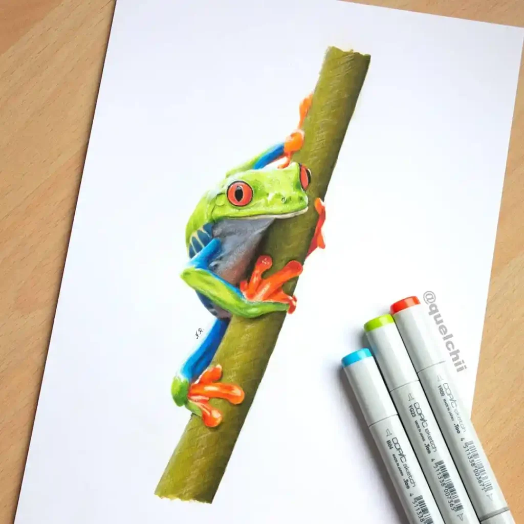 Frog Drawing Ideas