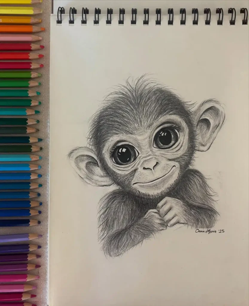 Monkey Drawing