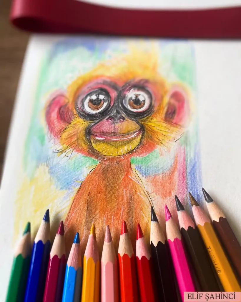 Monkey Drawing
