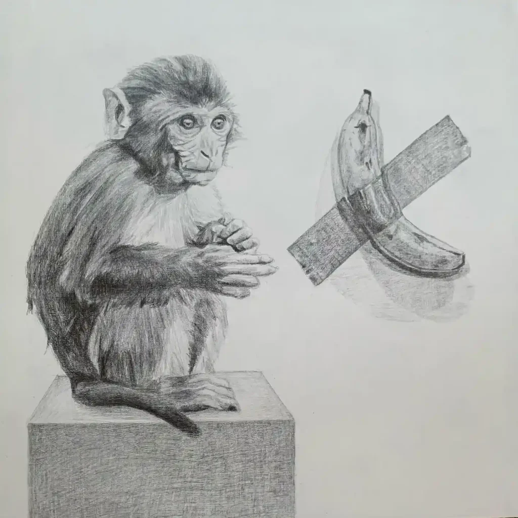 Monkey Drawing