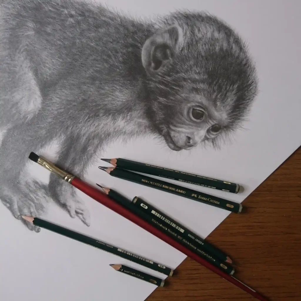 Monkey Drawing