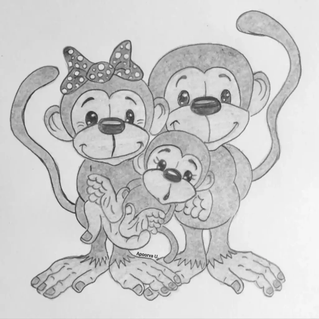 Monkey Drawing