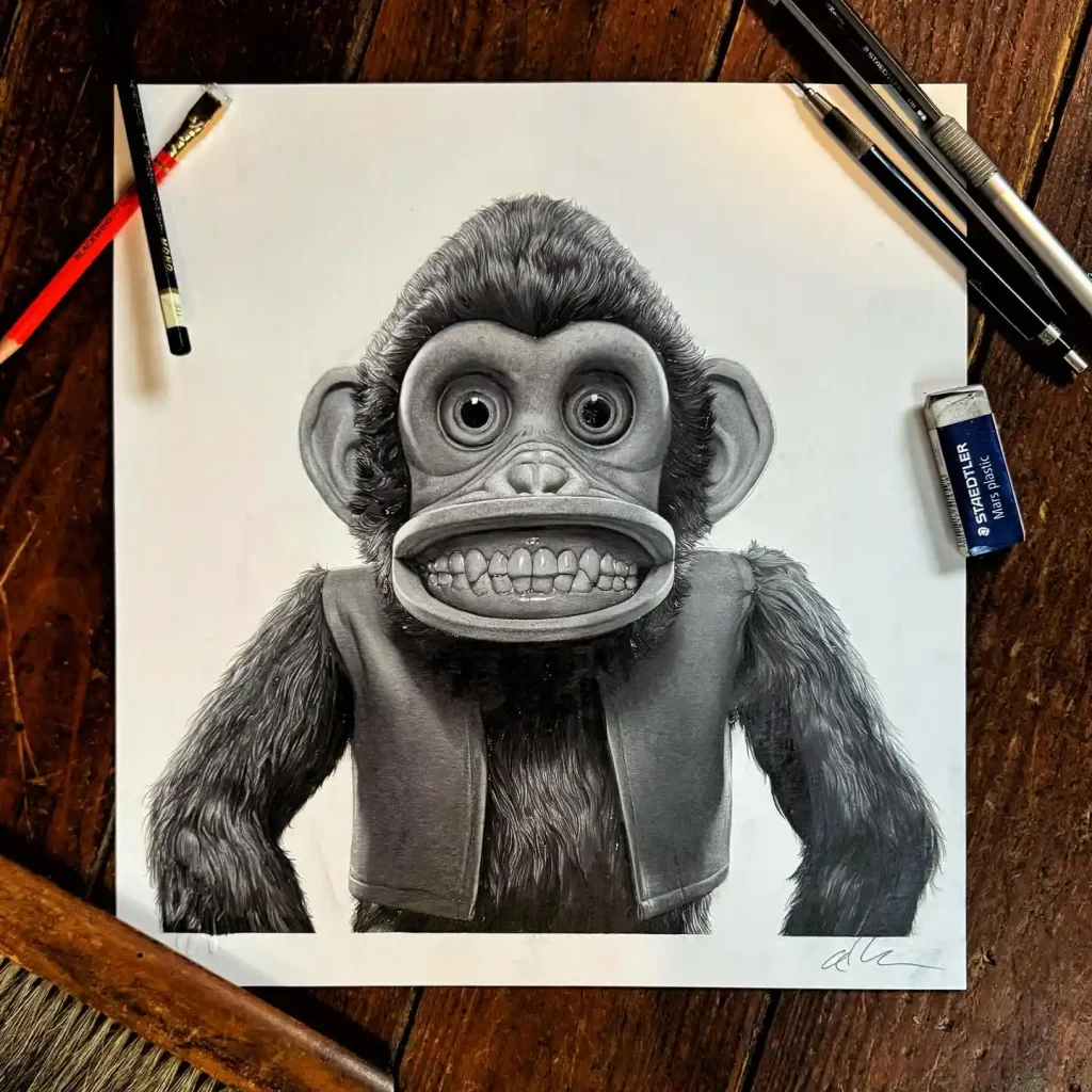Monkey Drawing