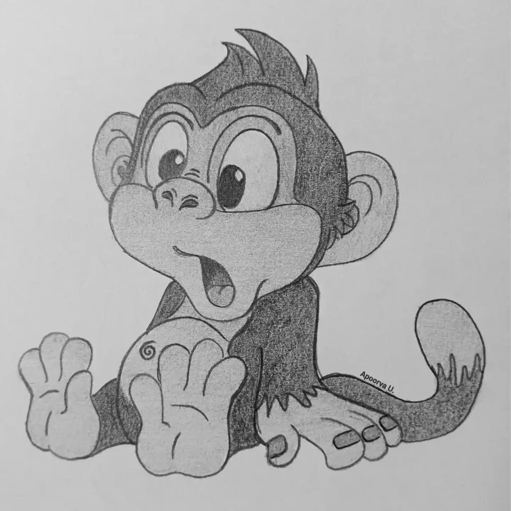 Monkey Drawing