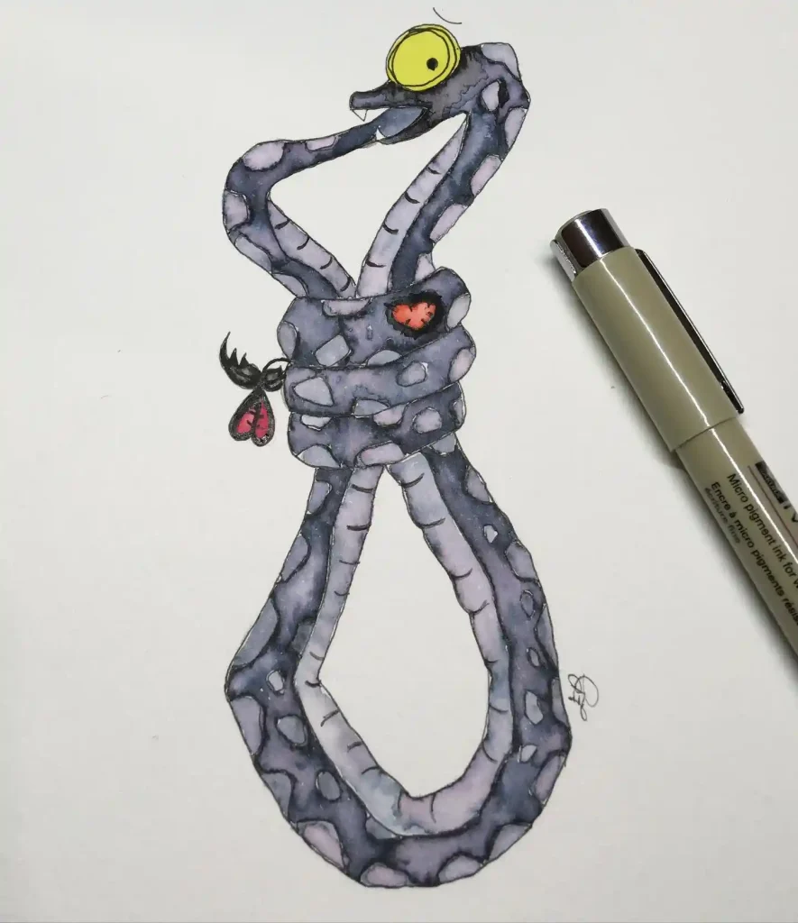 Snake Drawing