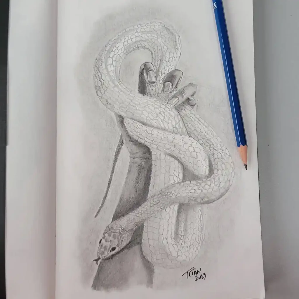 Snake Drawing