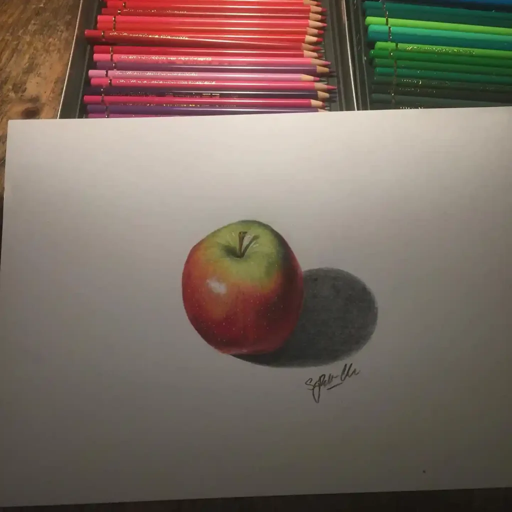 Apple Drawing Ideas