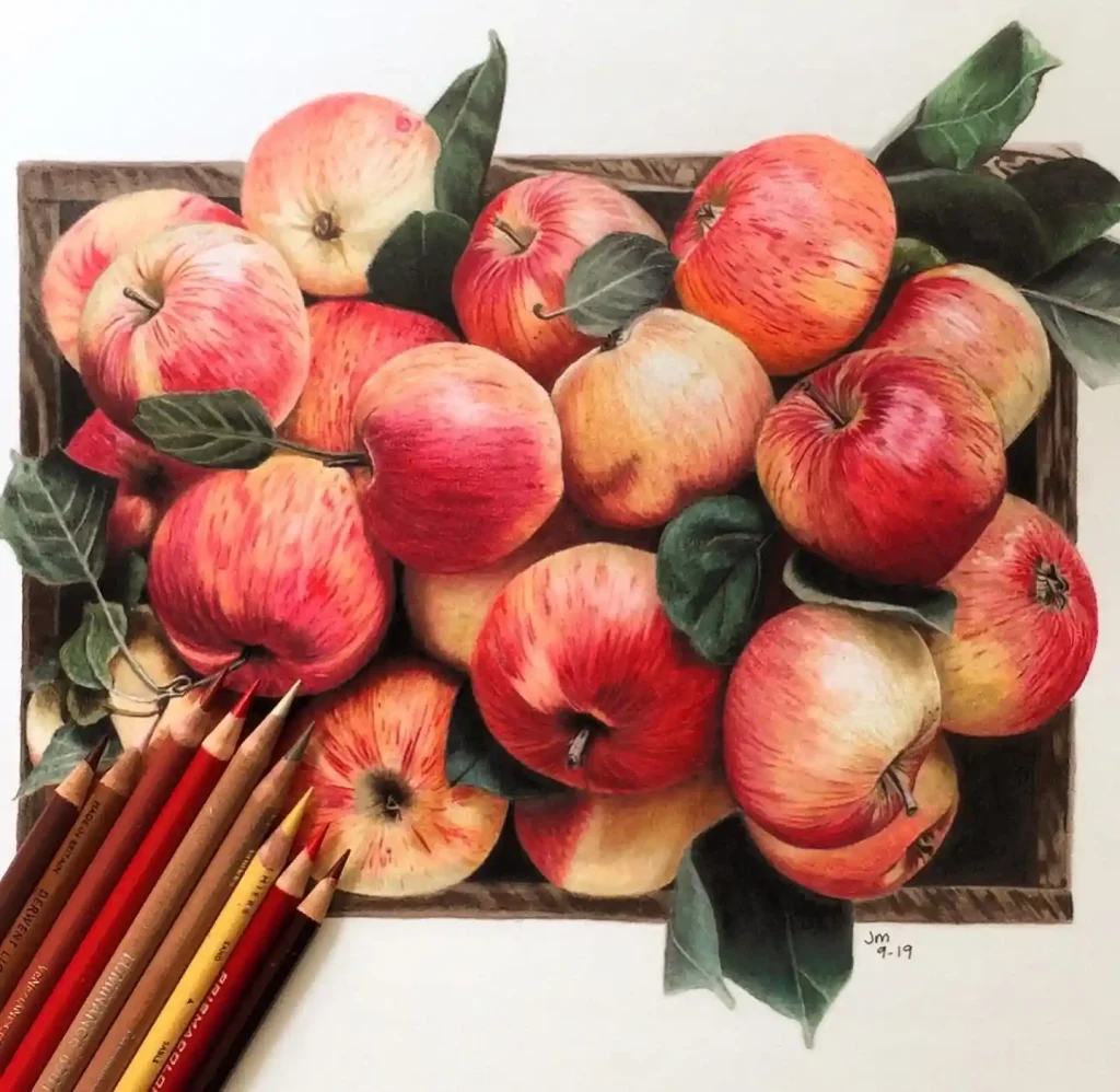 Apple Drawing Ideas