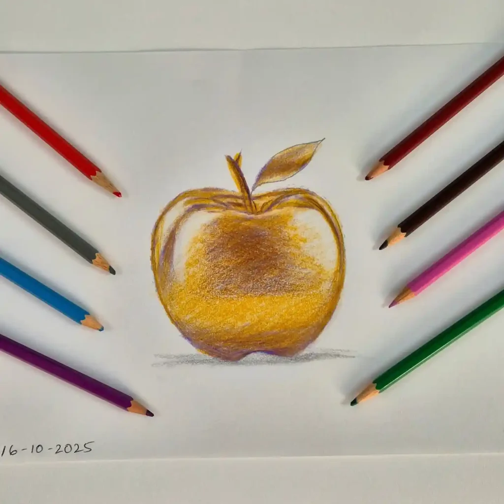 Apple Drawing Ideas