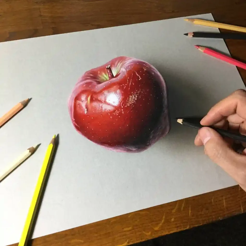 Apple Drawing Ideas