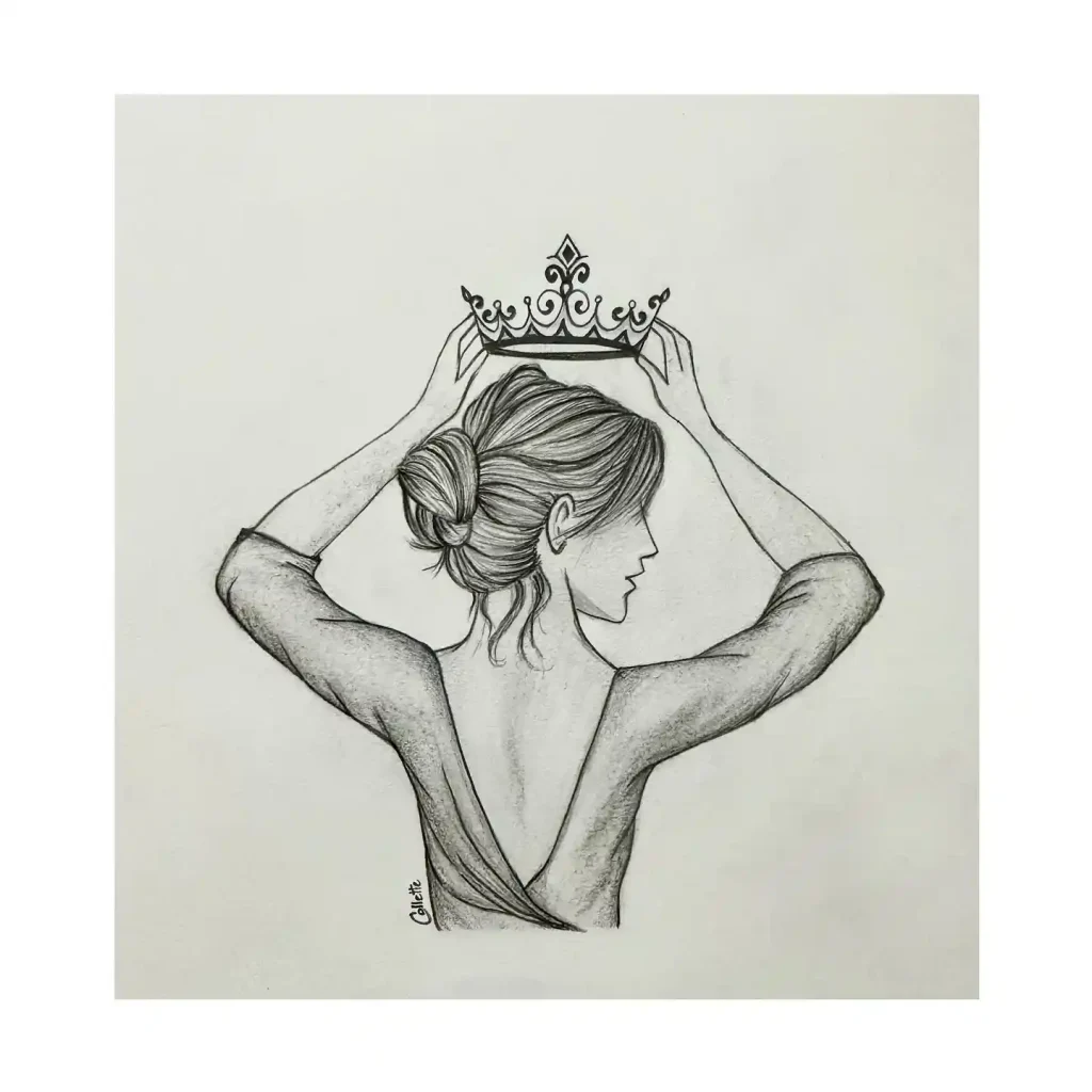 Crown Drawing Ideas