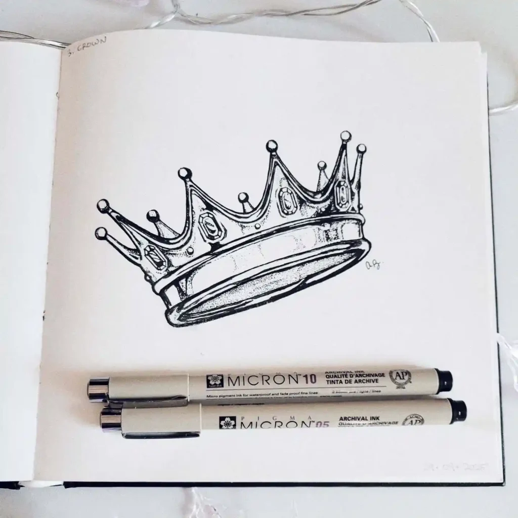 Crown Drawing Ideas