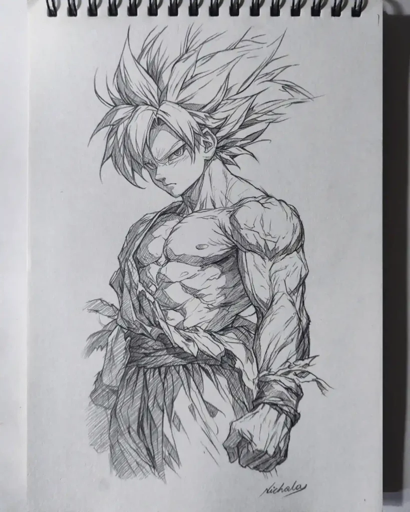 Goku Drawing Ideas