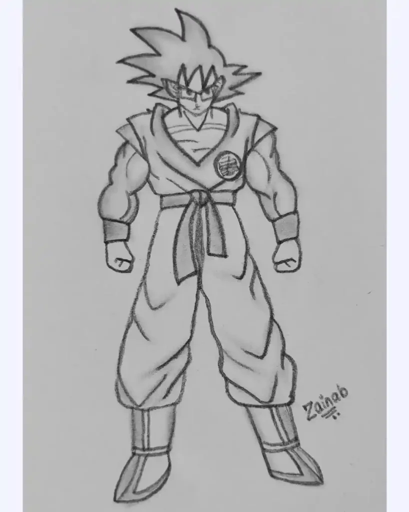 Goku Drawing Ideas