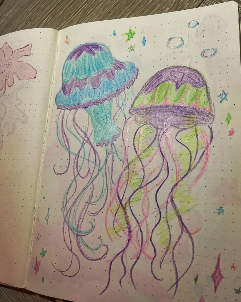 Jellyfish Drawing Ideas