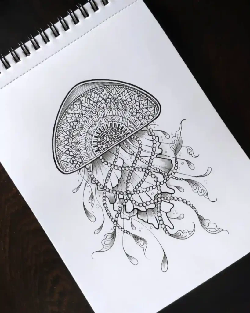 Jellyfish Drawing Ideas
