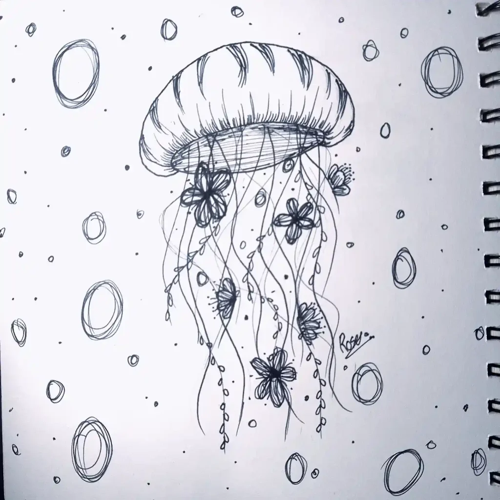 Jellyfish Drawing Ideas