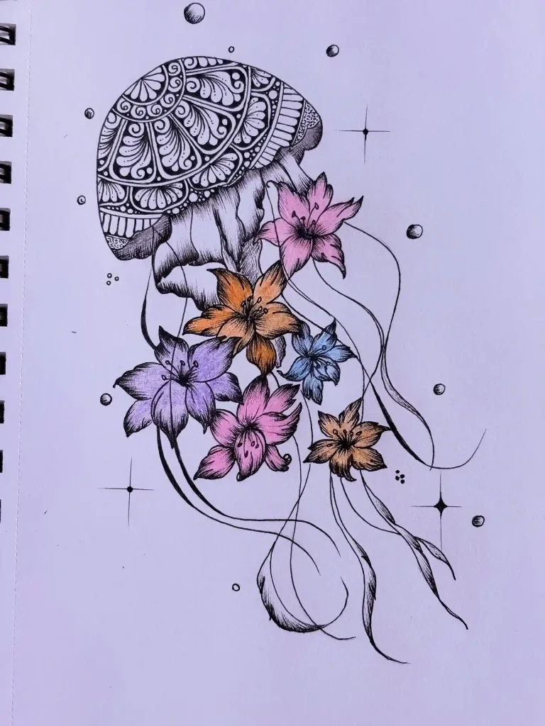 Jellyfish Drawing Ideas