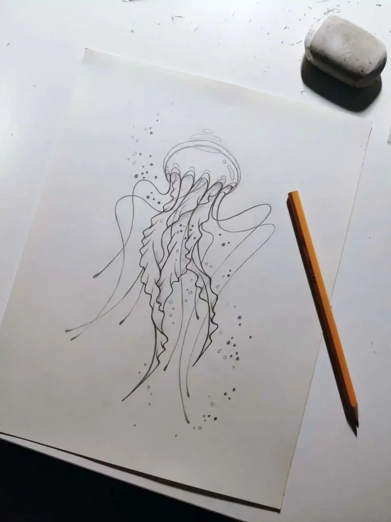 Jellyfish Drawing Ideas