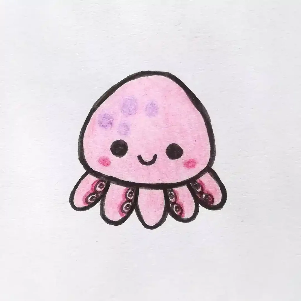 Octopus Drawing Ideas