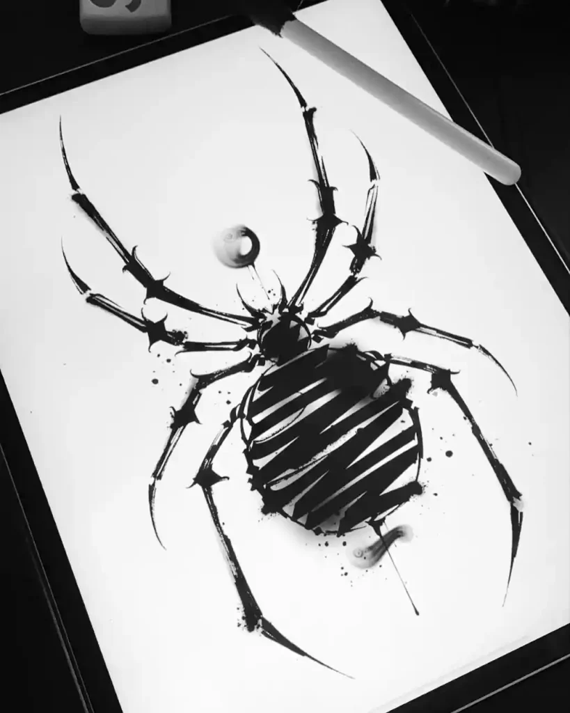 Spider Drawings