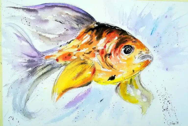 watercolor fish ideas (15)